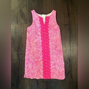 Lilly Pulitzer Pink Patterned Kids Dress